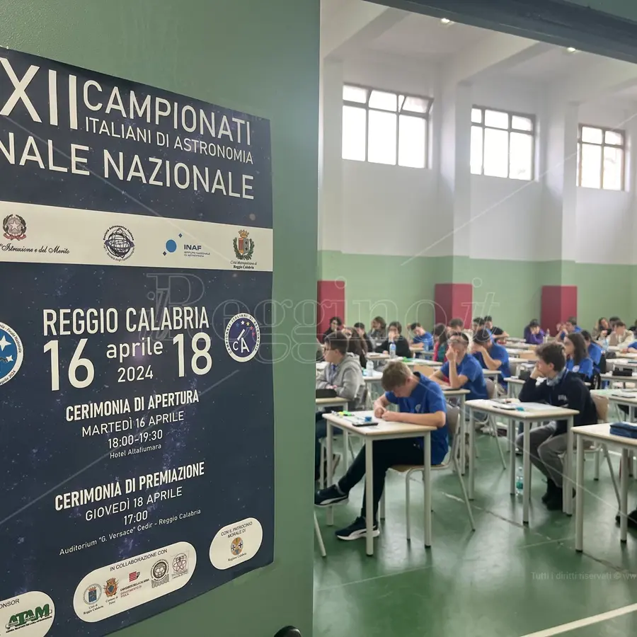 A Reggio 90 promesse della scienza impegnate nella finale dei campionati nazionali di Astronomia