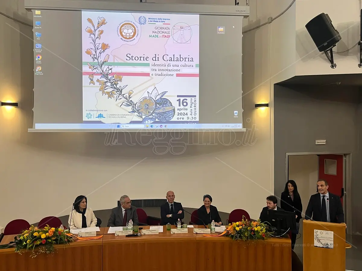 Reggio, la Mediterranea celebra la giornata nazionale del Made In Italy - VIDEO