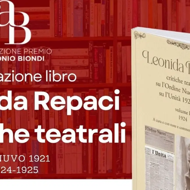 Da Palmi a Roma, oggi la presentazione delle critiche teatrali di Leonida Repaci nella Capitale