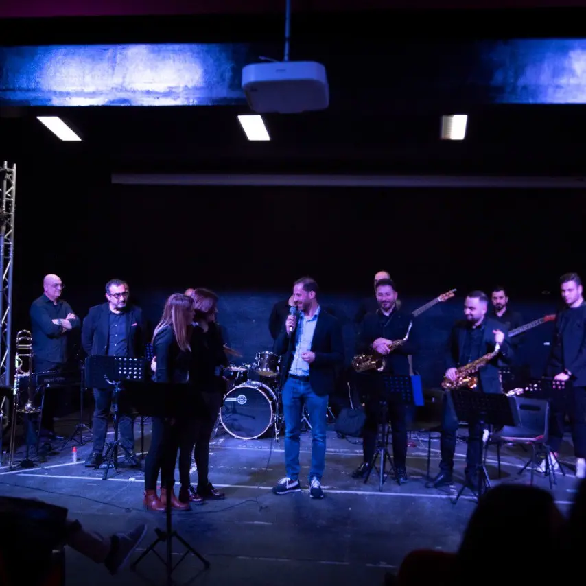 La Reghion Jazz Orchestra all’Istituto “Catanoso- De Gasperi” in occasione dell’International jazz day 2024