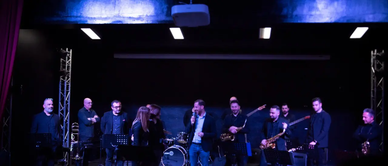 La Reghion Jazz Orchestra all’Istituto “Catanoso- De Gasperi” in occasione dell’International jazz day 2024