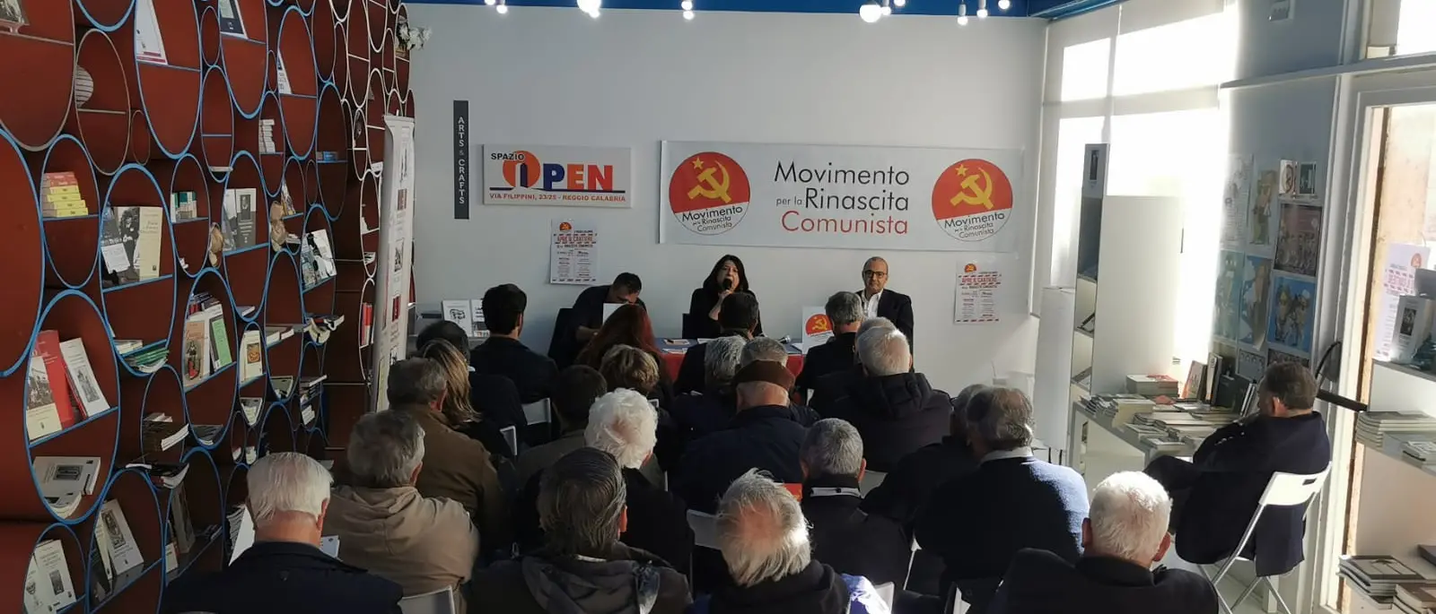 A Reggio Calabria apre il cantiere della \"Rinascita Comunista\"