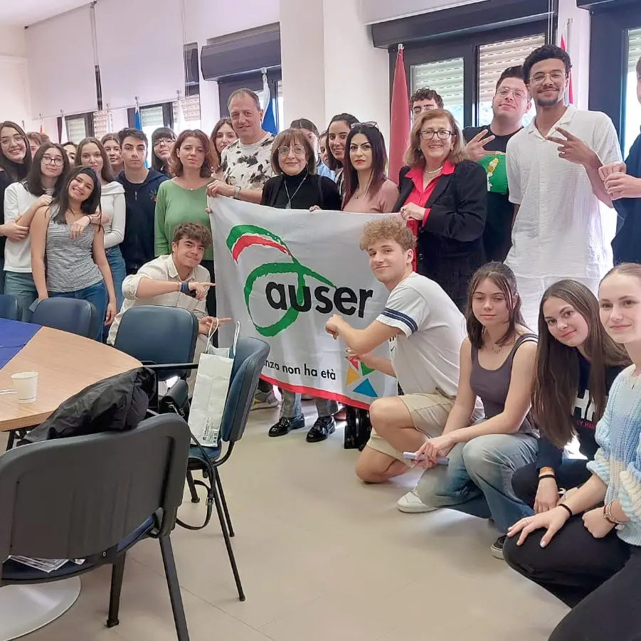 Auser Taurianova incontra gli studenti del progetto Erasmus del Liceo Scientifico Guerrisi