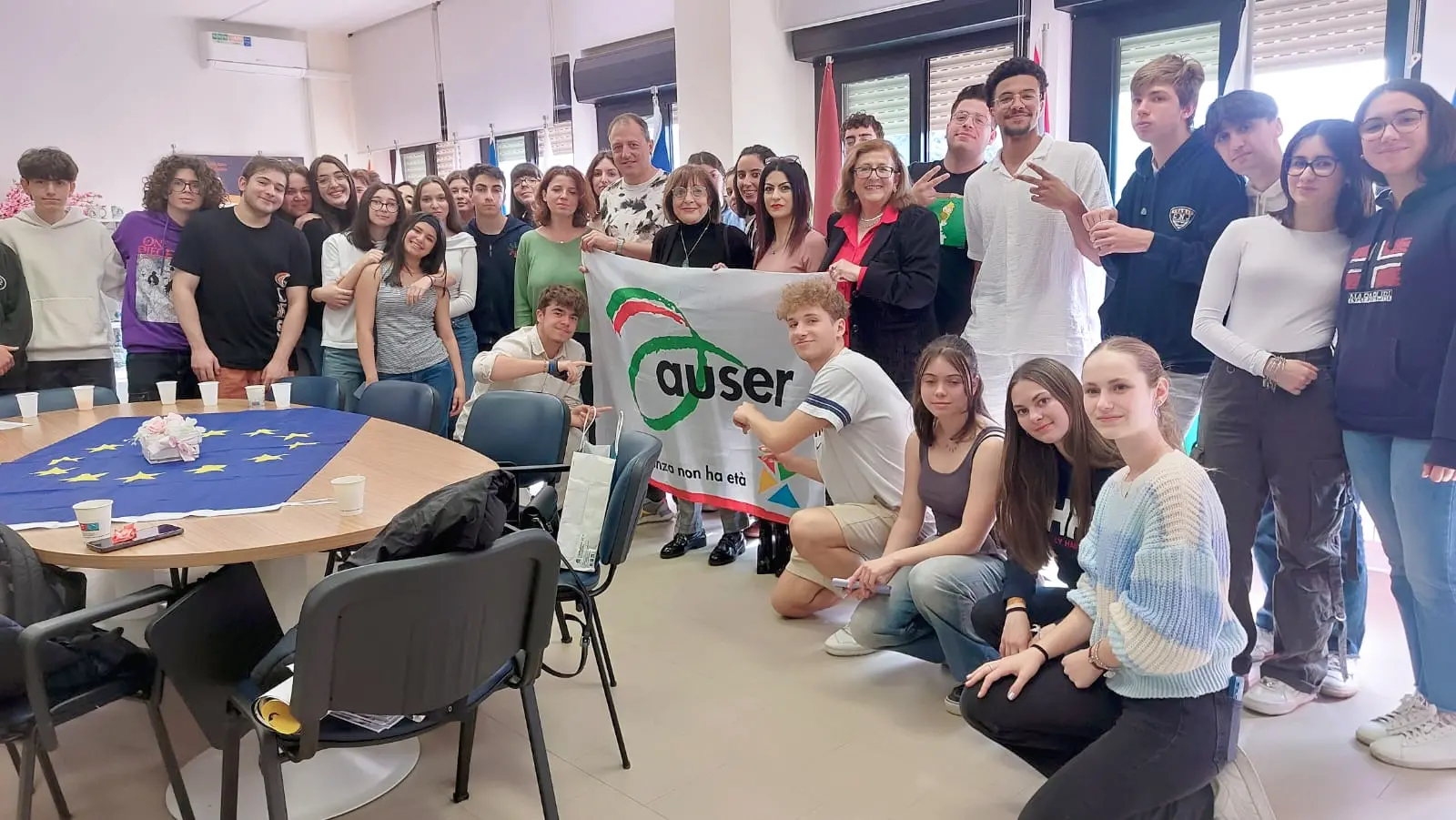 Auser Taurianova incontra gli studenti del progetto Erasmus del Liceo Scientifico Guerrisi
