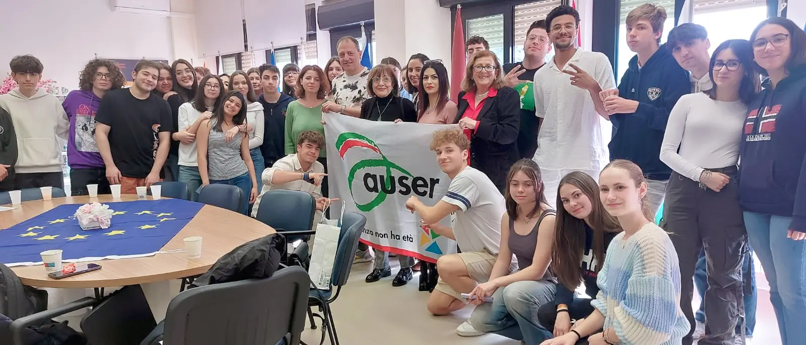 Auser Taurianova incontra gli studenti del progetto Erasmus del Liceo Scientifico Guerrisi