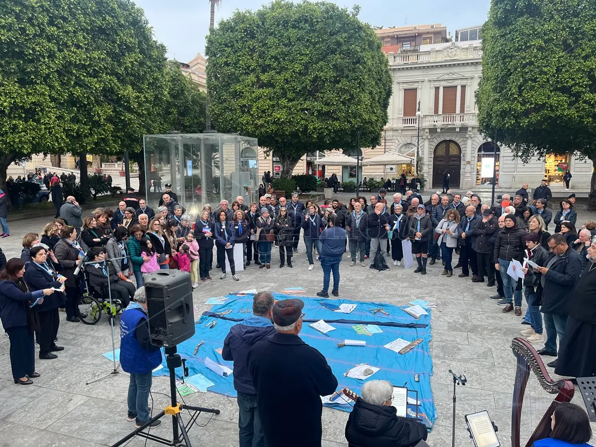 Reggio, la preghiera interreligiosa per la Pace conclude i festeggiamenti per i 70 anni del Masci - FOTO