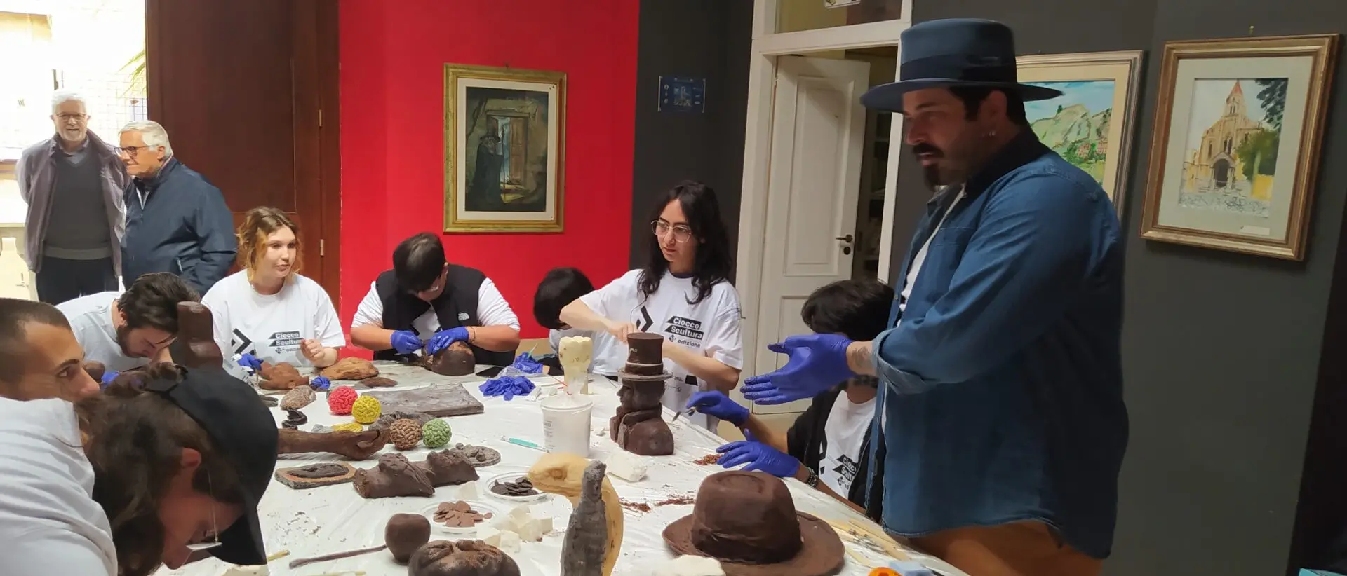 Reggio, conclusa la decima edizione del Workshop Ciocco-Scultura