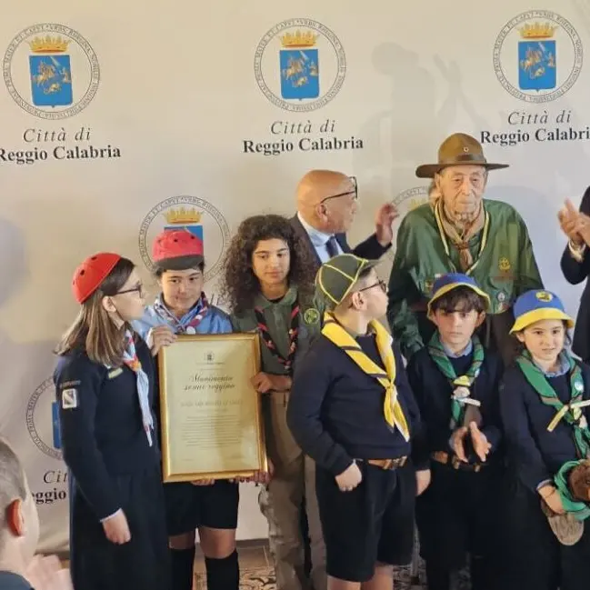 San Giorgio Anassilaos ai senior scout Oreste Serini e Mario Rizzoli