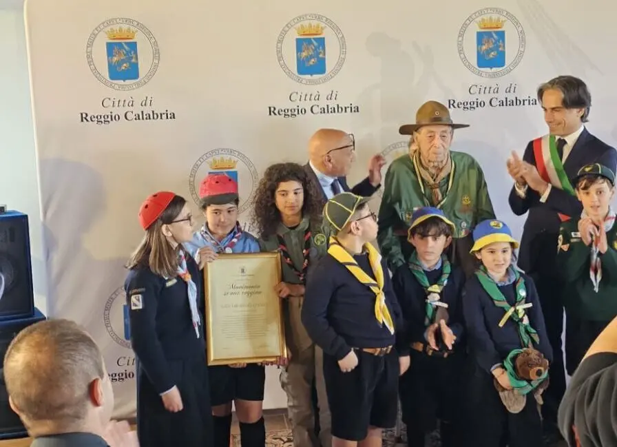 San Giorgio Anassilaos ai senior scout Oreste Serini e Mario Rizzoli