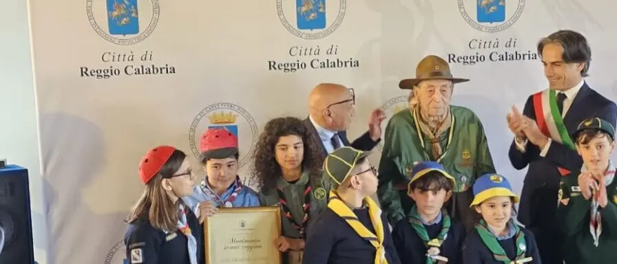 San Giorgio Anassilaos ai senior scout Oreste Serini e Mario Rizzoli