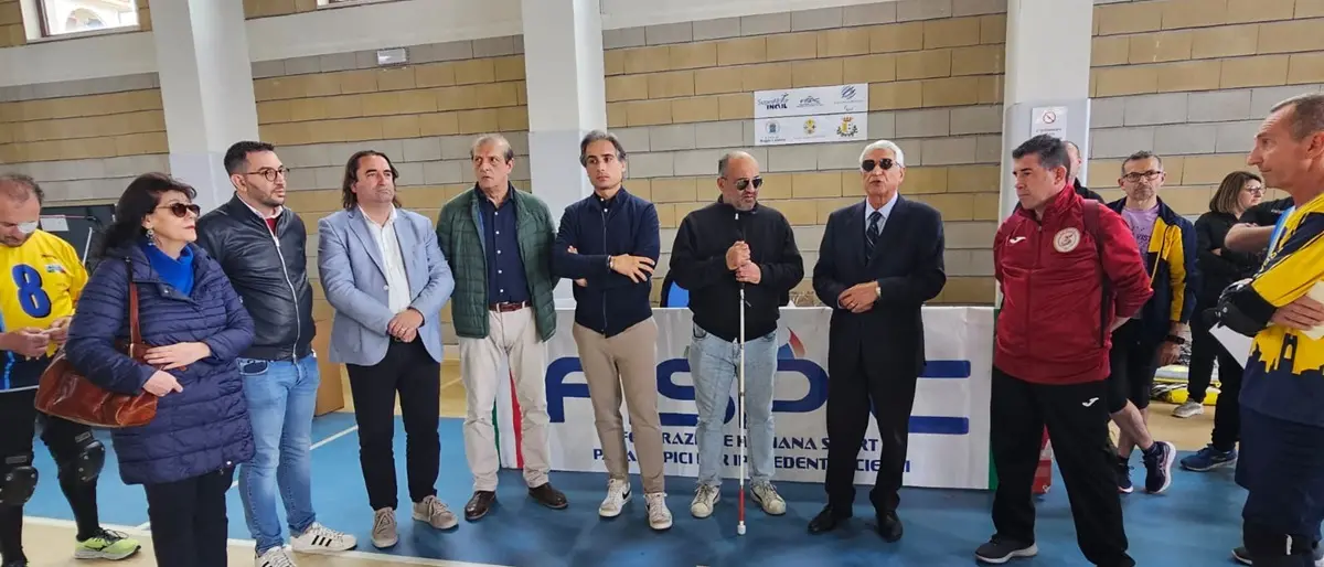 Reggio, in corso le finali del Campionato Italiano di Torball Maschile serie A