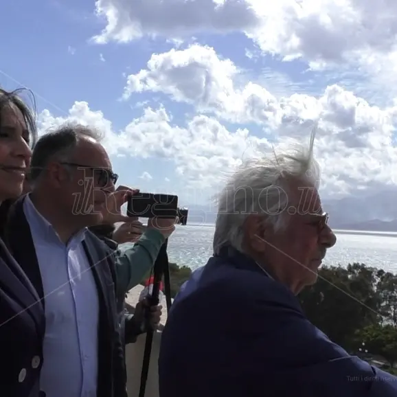 Reggio, Giannini: «Il ponte, un’opera bellissima che contribuirà a far conoscere il Sud» - VIDEO