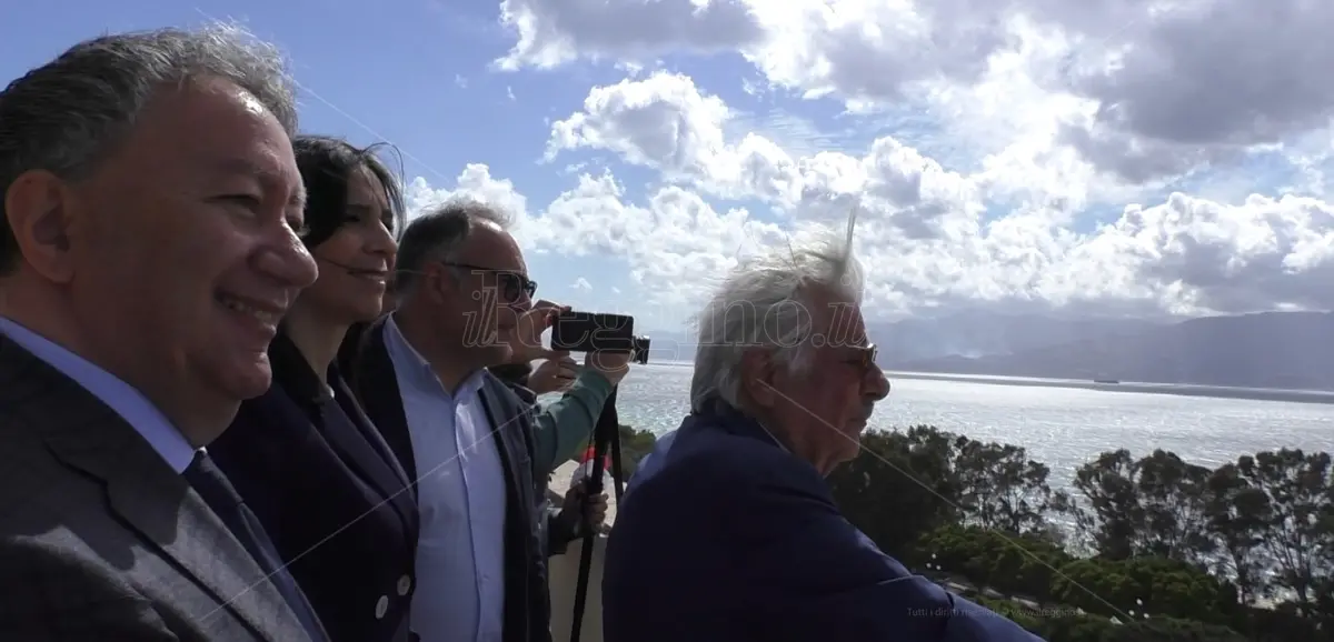 Reggio, Giannini: «Il ponte, un’opera bellissima che contribuirà a far conoscere il Sud» - VIDEO