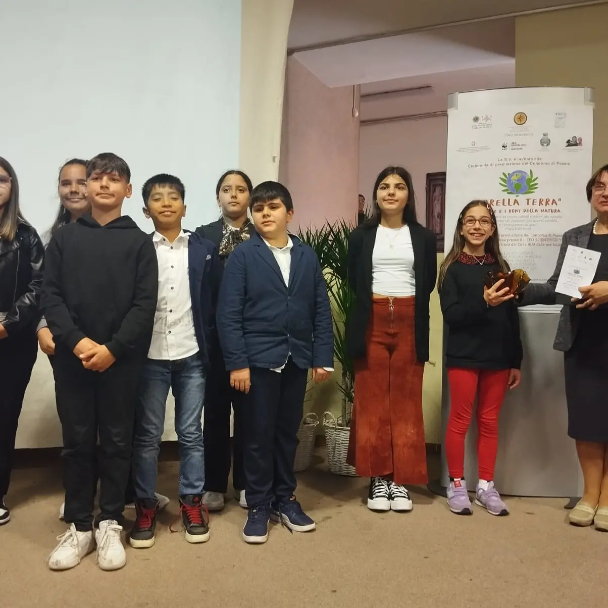 Il Galilei Pascoli vince il primo posto del concorso di poesie a Gioia del Colle