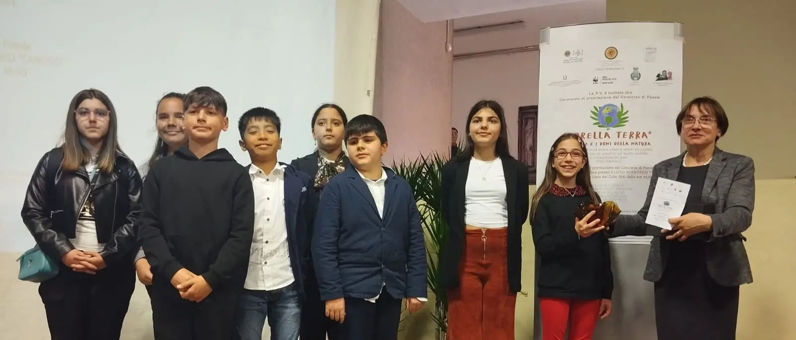 Il Galilei Pascoli vince il primo posto del concorso di poesie a Gioia del Colle