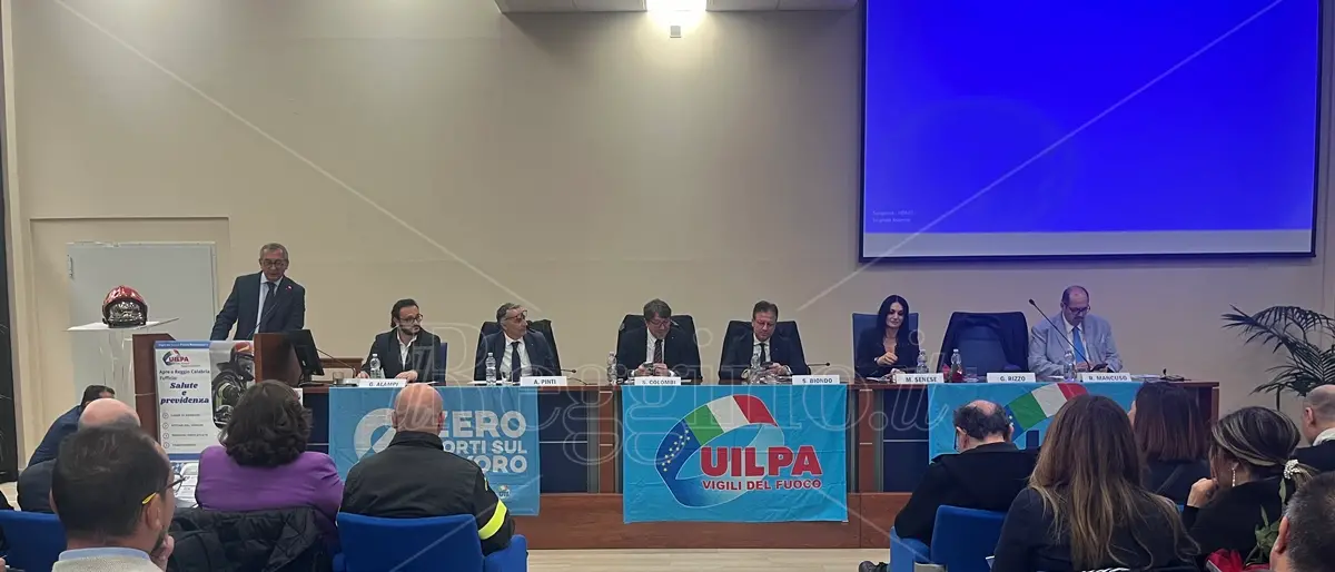 Reggio, maggiori tutele per i vigili del fuoco: la UilPa presenta lo sportello di Salute e Previdenza - VIDEO