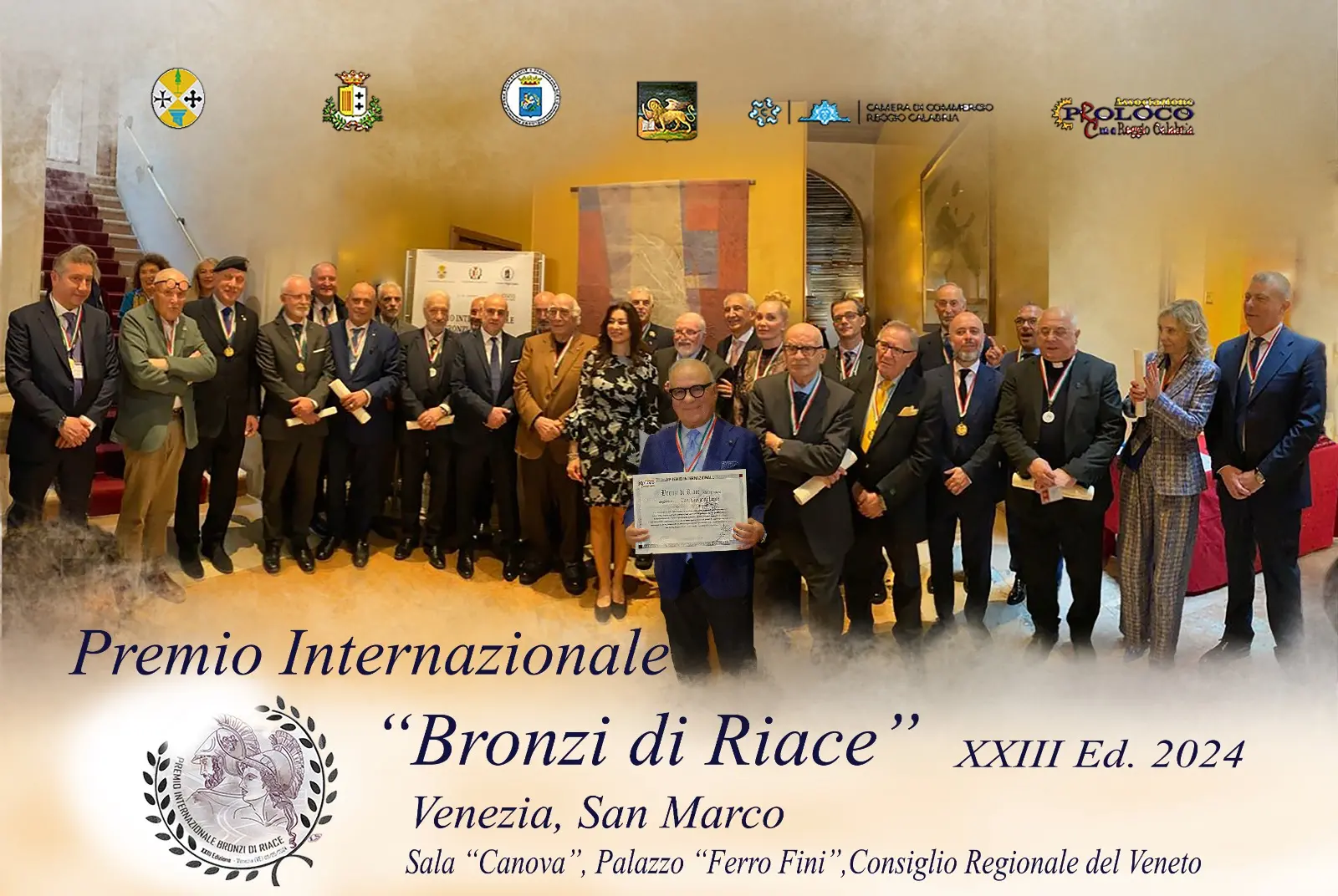Accolta a Venezia la XXIII edizione dei \"Bronzi di Riace\"