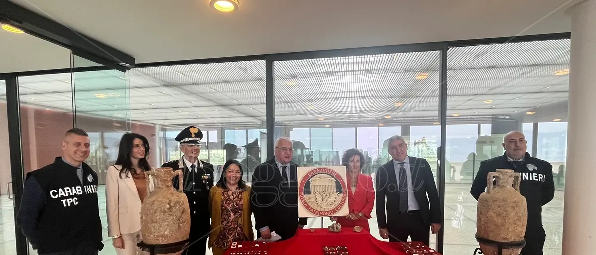 Reggio, restituiti al patrimonio dello Stato 253 beni culturali confiscati - FOTO e VIDEO