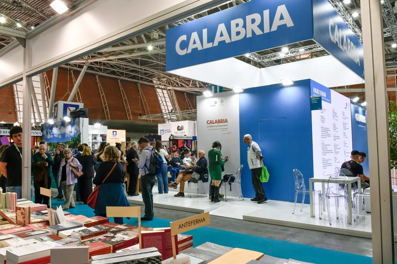 Al Salone del Libro si parla di Strati e Costabile. Princi: «Orgogliosa per iniziative Calabria»