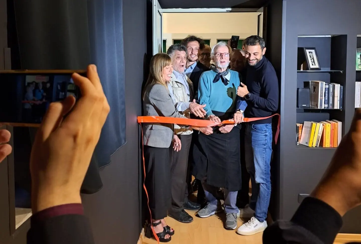 Cittanova, inaugurata la sala di doppiaggio intitolata ad Oreste Lionello