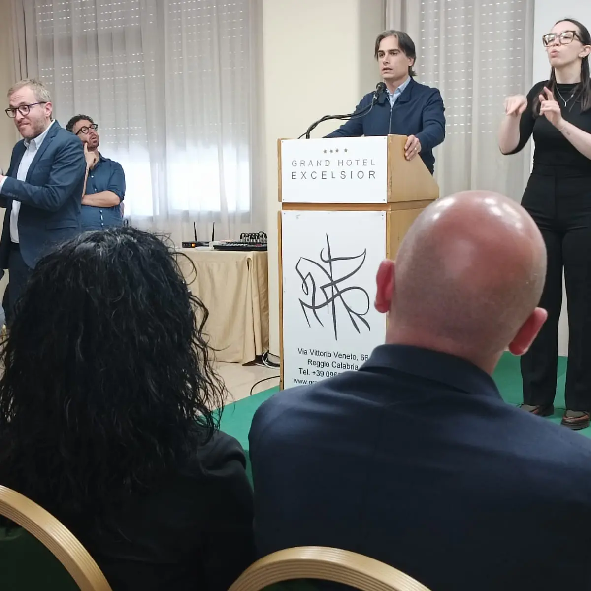 Il saluto della Città Metropolitana alla IV Conferenza dell'Ente Nazionale per i Sordomuti