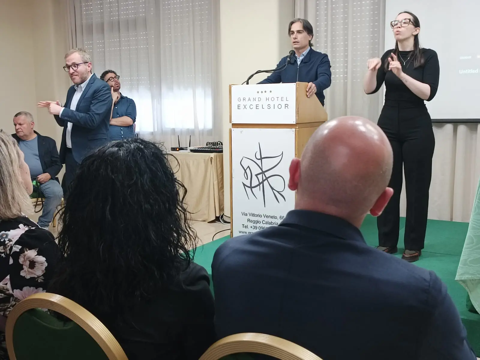 Il saluto della Città Metropolitana alla IV Conferenza dell'Ente Nazionale per i Sordomuti