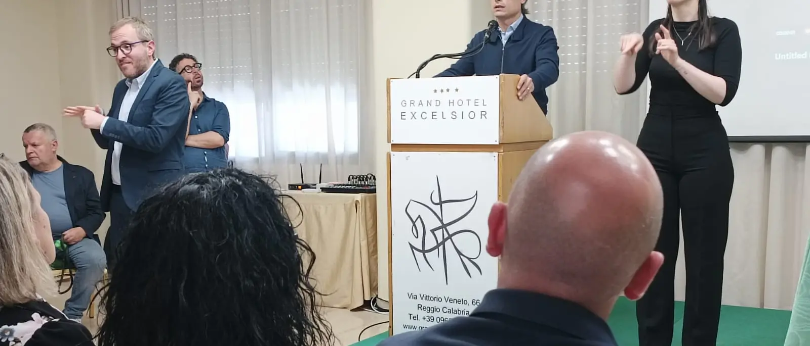 Il saluto della Città Metropolitana alla IV Conferenza dell'Ente Nazionale per i Sordomuti