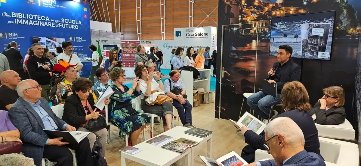 Salone del Libro di Torino, presentato il primo catalogo ufficiale del palazzo della Cultura Crupi di Reggio