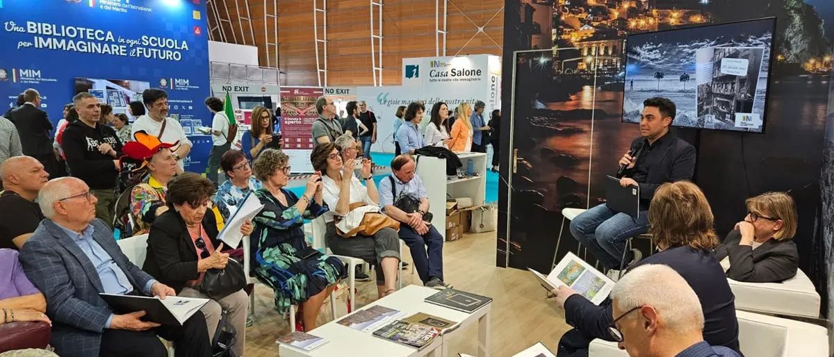 Salone del Libro di Torino, presentato il primo catalogo ufficiale del palazzo della Cultura Crupi di Reggio