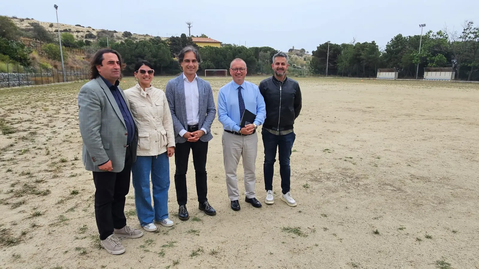 Palizzi, Metrocity consegna i lavori per il nuovo campo di calcio