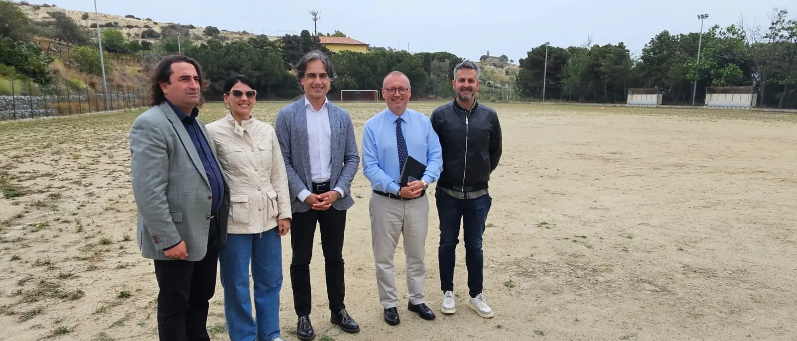 Palizzi, Metrocity consegna i lavori per il nuovo campo di calcio