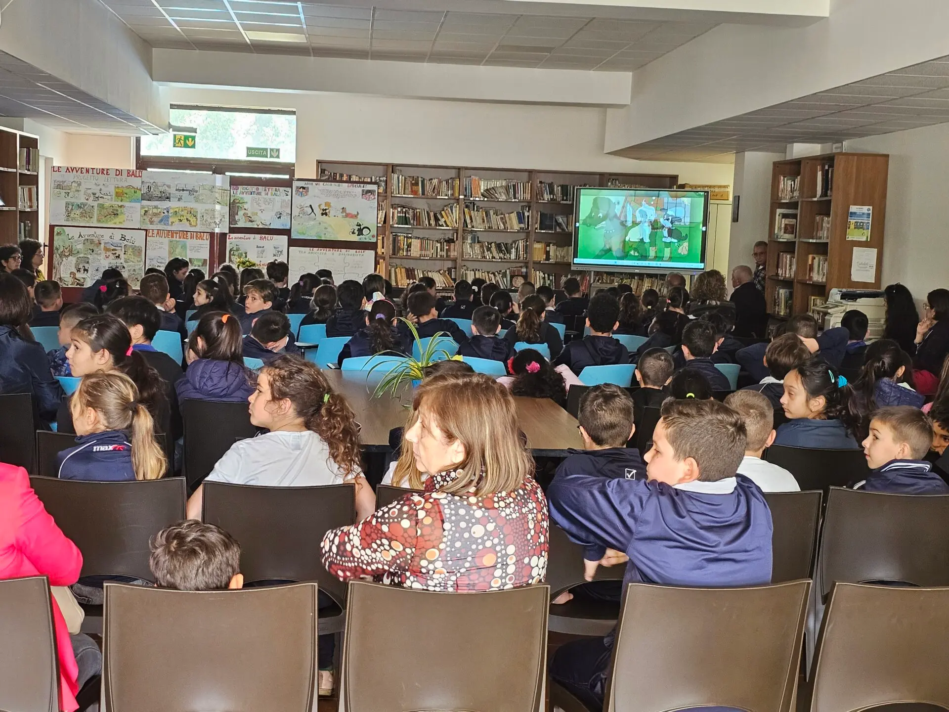 Gli alunni dell'IC Radice Alighieri incontrano gli autori del libro \"Le avventure di Balù”