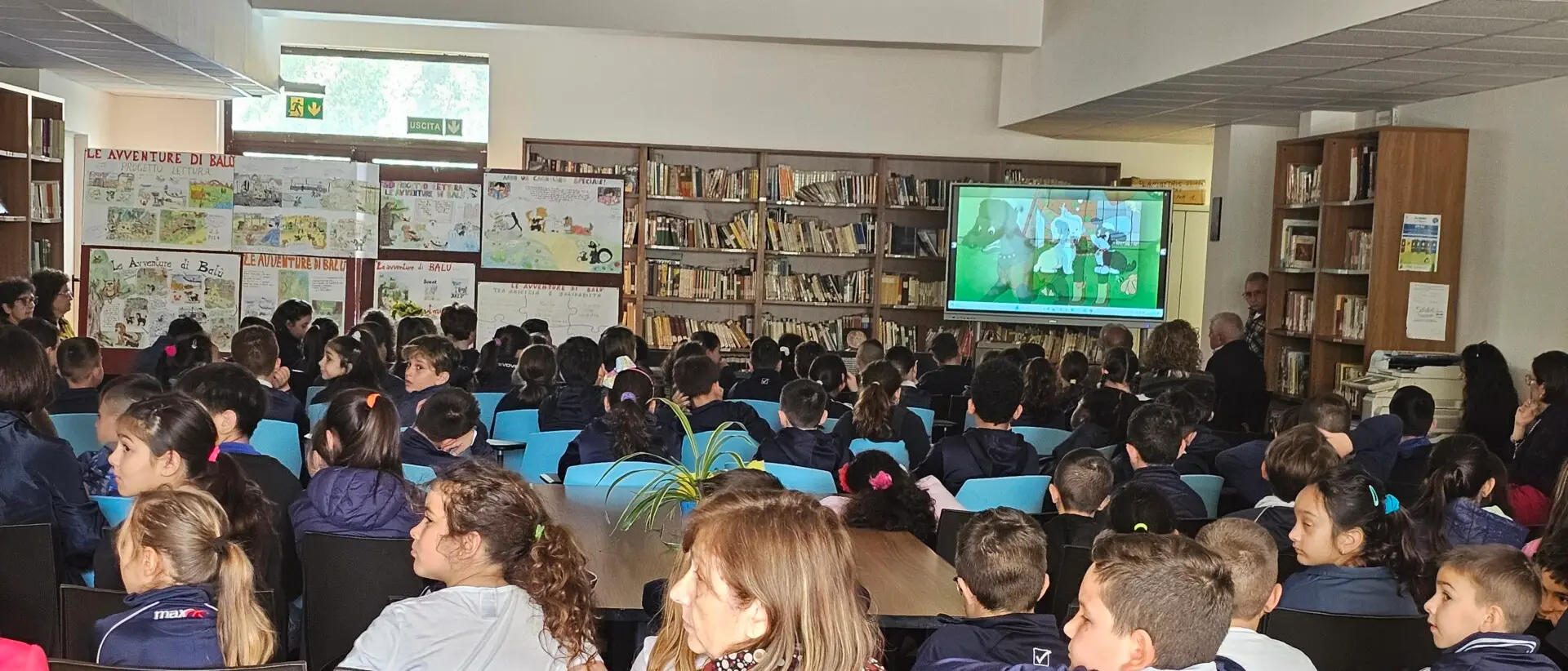 Gli alunni dell'IC Radice Alighieri incontrano gli autori del libro \"Le avventure di Balù”