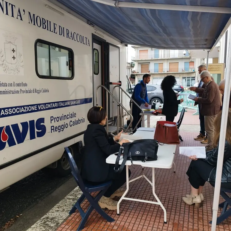 A Locri la raccolta straordinaria di sangue con l'Avis comunale