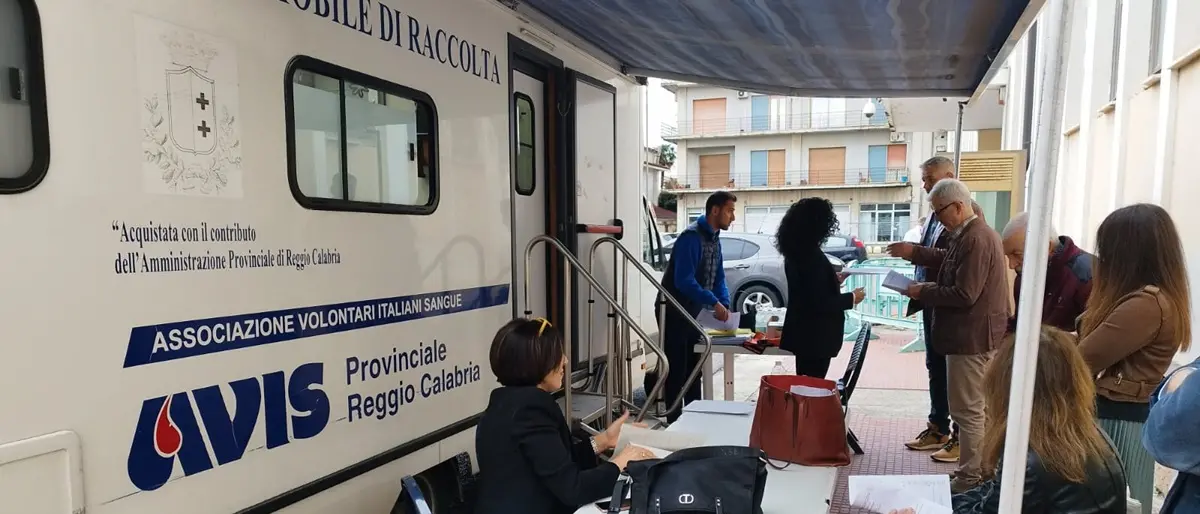 A Locri la raccolta straordinaria di sangue con l'Avis comunale