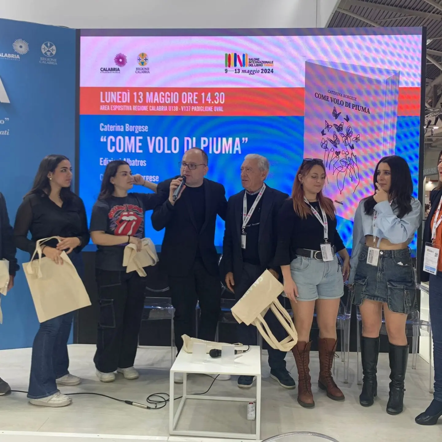 \"America?\" di Panuzzo e ...del \"Mazzini\" emoziona il Salone del Libro di Torino