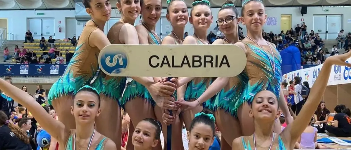 Reggio, le ginnaste dell'asd Restart trionfano alle finali nazionali Csi a Urbino