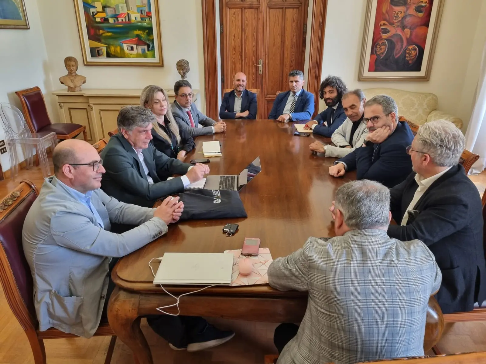 Amministrazione e Ordini professionali insieme a palazzo San Giorgio: si apre il dialogo lavorare alla programmazione e risolvere criticità