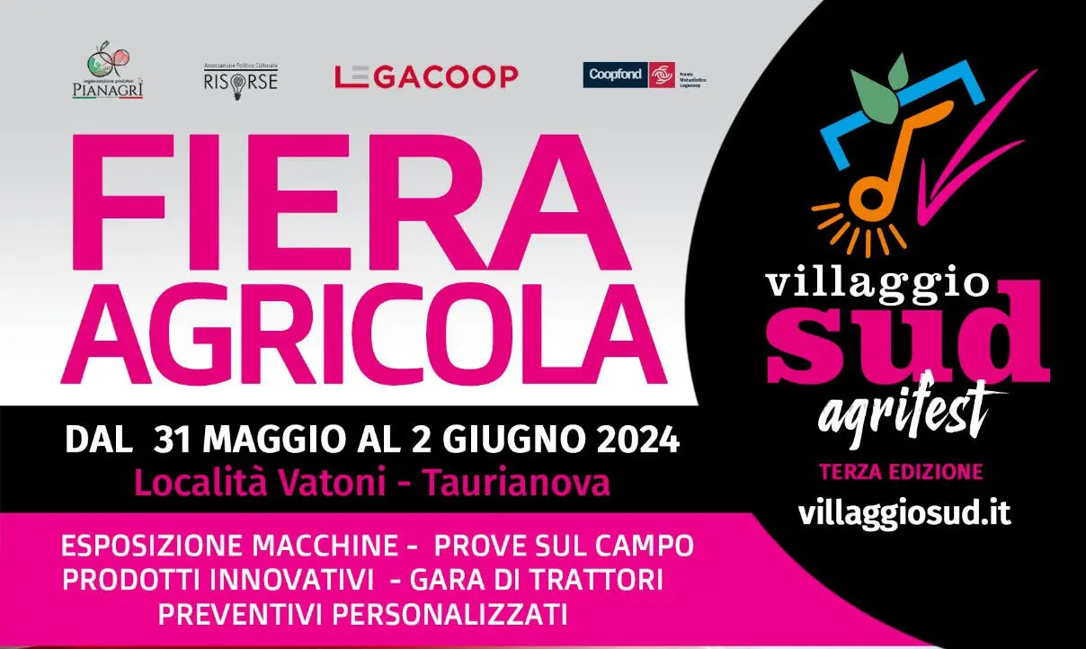 A Taurianova la fiera agricola più grande dell'intera regione