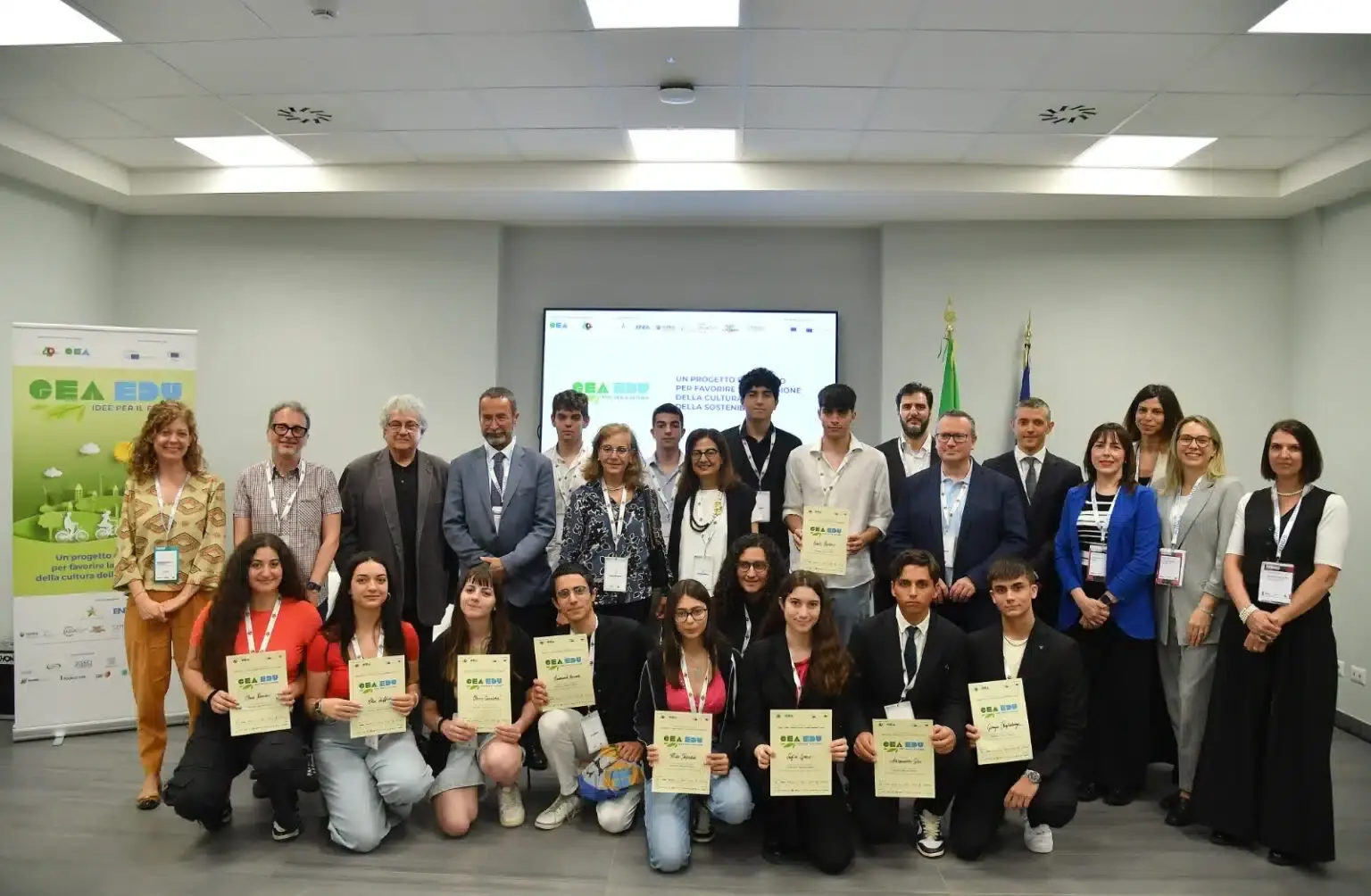 Cinque studenti dell’Alvaro di Palmi premiati a Roma per il contest “Gea Edu – Idee per il futuro”