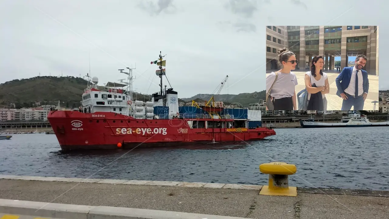 Reggio, violazione decreto Piantedosi Sea Eye 4: i legali chiedono una sentenza di merito