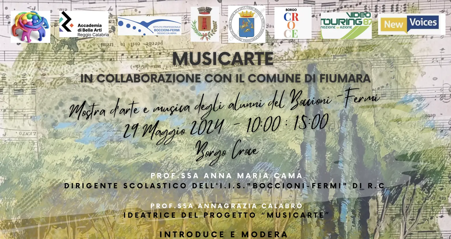 Approda il 29 maggio 2024 a Borgo Croce Musicarte