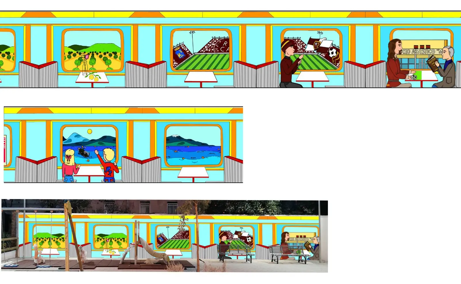 Scelto il murale della nuova piazzetta di via Mercalli. Oltre 12mila i voti espressi