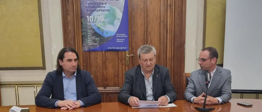 A palazzo San Giorgio presentato il progetto OpenEarth che animerà il Castello Aragonese: la rivoluzione sostenibile passa dal settore culturale