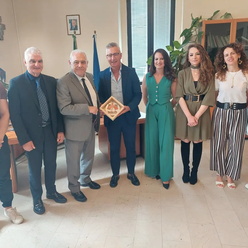 Taurianova, visita del nuovo Questore di Reggio La Rosa