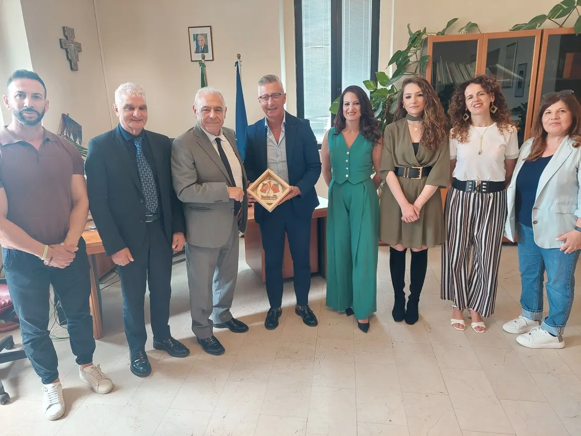 Taurianova, visita del nuovo Questore di Reggio La Rosa