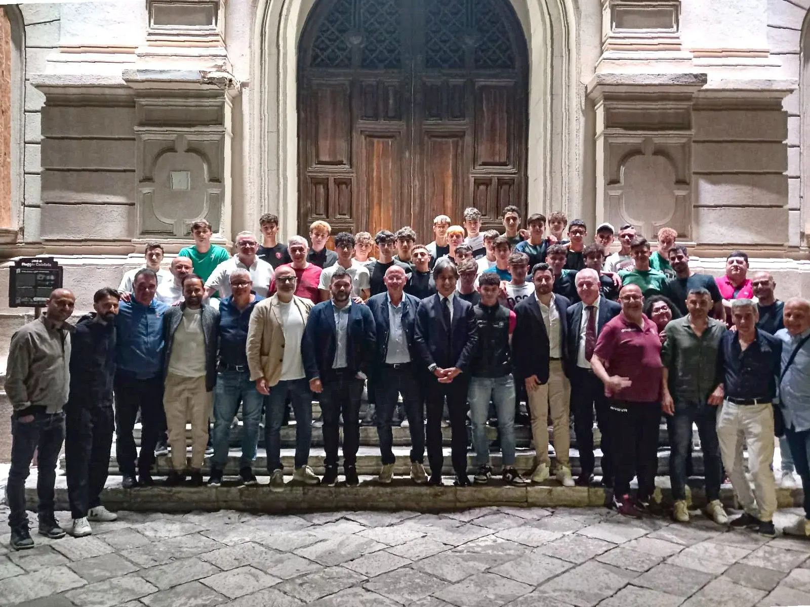 Lfa Reggio, le formazioni Juniores U15 e U17 incontrano il Sindaco Falcomatà
