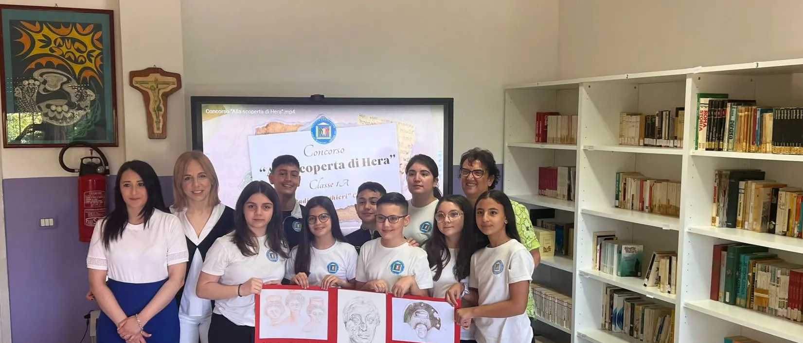 Concorso \"Alla scoperta di Hera\". Premiati gli studenti dell'IC \"Radice Alighieri\"