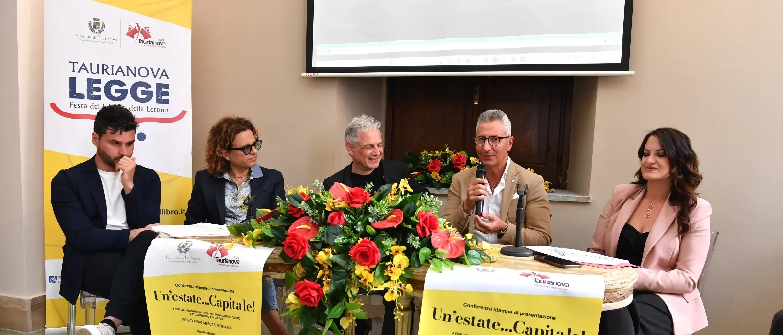 Estate con i libri: presentato il cartellone estivo di Taurianova Capitale Italiana del Libro 2024