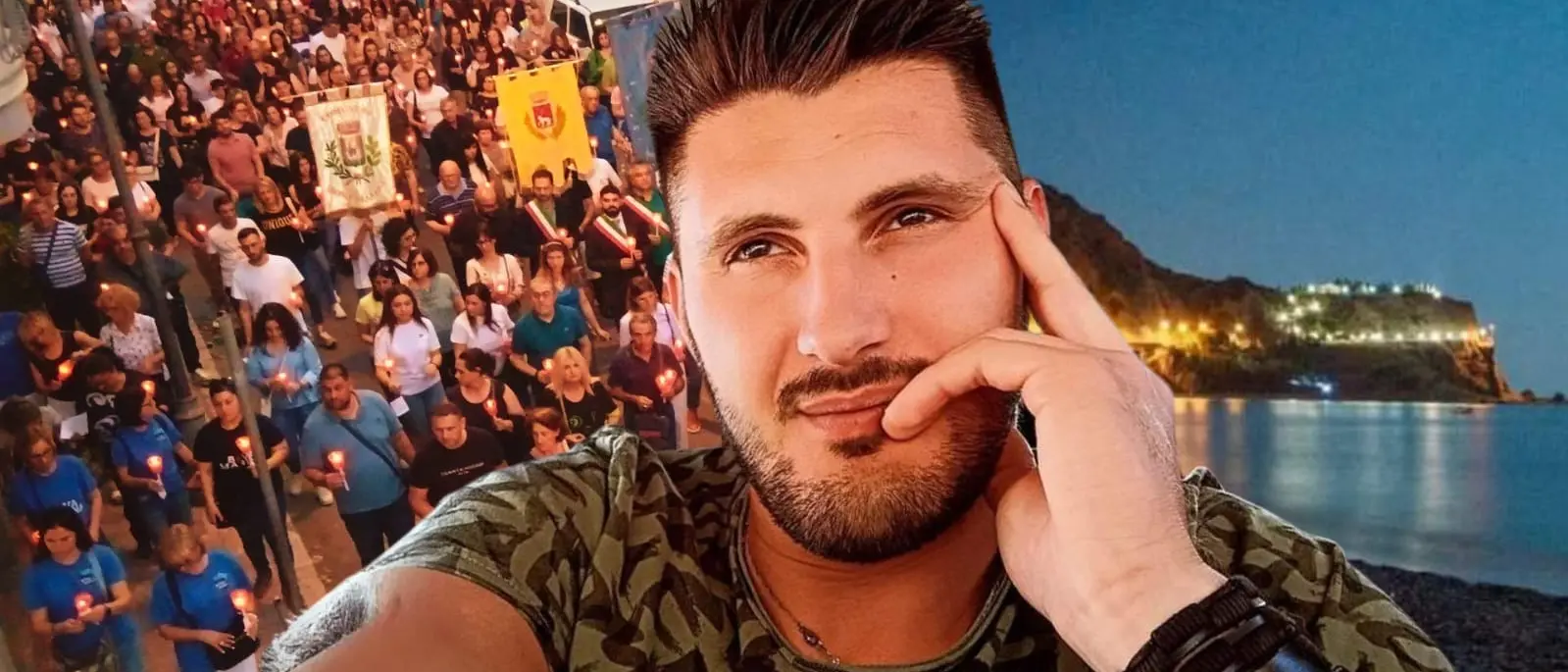 Bova Marina, c'è un tempo in cui le parole non servono. Fiaccolata per ricordare Alessio e tutte le vittime della 106 | FOTO